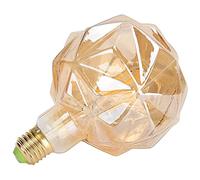 Bombilla LED G125 Luz Vintage Antigua Regulable 4W para Bar Dormitorio Luz Cálida Vidrio 1 Unidad