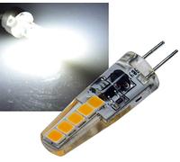 Bombilla LED G4 silicio blanco neutro 200lm 12V/2W 300°