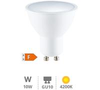 Bombilla led gu10 10w 4000k 120º garsaco 200621016