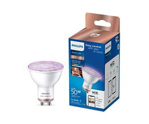 BOMBILLA LED GU10 4,7W FULL COLORS WIFI 345lm PHILIPS WIZ