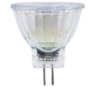 Bombilla LED, GU4, 185lm rellen. 20W, amperios. reflex. MR11, bl. chd., vidrio