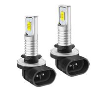 Bombilla LED H27 881 880 3570 DRL 6000K Blanco 12V 24V | Kit de Luces LED de Repuesto Bombilla de conducción de luz antiniebla LED(3000K Golden,H27/881)