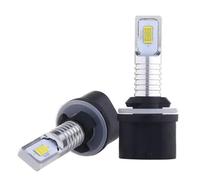 Bombilla LED H27 881 880 3570 DRL 6000K Blanco 12V 24V | Kit de Luces LED de Repuesto Bombilla de conducción de luz antiniebla LED(3000K Golden,H27/880)