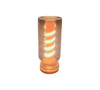 Bombilla LED helicoidal USB de filamento controlada por tacto, regulable, lámpara de decoración retro, adecuada para el hogar, coche, iluminación nocturna, coche, luz de decoración USB