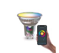 Bombilla LED inteligente Calex con reflector GU10 4,9 W RGB CCT 5 cm EC:EPREL:2219332