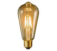 Bombilla LED inteligente Filamentos Edison (E27, Capacidad de atenuación: Intensidad regulable, Ámbar, 470 lm, 5,5 W)