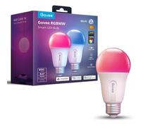 Bombilla LED inteligente Govee RGBWW E27 800lm Pack 2 unidades