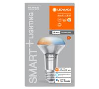 LEDVANCE Smart LED R63 spot lamp con tecnología Wifi, base E27, color de la luz cambiable (2700-6500K), reemplazo de bombillas reflectoras convencionales de 60W, controlable con Alexa, Google & App