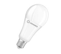 Ledvance Classic A150 Performance Class. Bombilla led standard mate 220-240V 20W 2700K E27. 2.452 Lumen. Equivalente a 150W. 25.000 Horas. 137 X 70mm. Luz cálida.