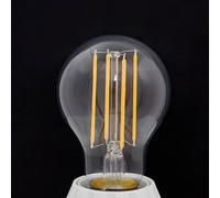 Bombilla LED Lindby con filamento, E27, 7 W, transparente, 2700 K EC:EPREL:753208