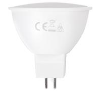 Bombilla LED MR16 4W, 4000K, alta ajo consumo, ideal para iluminación general y detalles en espacios interiores.
