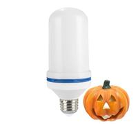 Bombilla LED Parpadeante - Bombilla LED Con Cuatro Efectos De Llama | Bombillas De Fiesta Con Llamas, Lámparas L De Ambiente Decorativas Para Interiores Y Exteriores Para Fiestas En El Jardín, Hallo