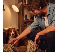 Bombilla LED Philips E27 WarmGlow 3,4 W mate, atenuable