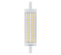 OSRAM Linterna LED regulable base R7s, tubo LED de 17,50 W, bombilla de repuesto de 150 W, luz blanca cálida (2700 K)