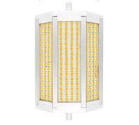 Bombilla LED R7S de 118 mm, regulable, 50 W, J118, 220 V, doble extremo, 5000 lm, equivalente a halógeno de 5000 W, para iluminación del hogar (3000 K, blanco cálido)
