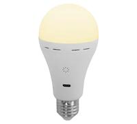 Bombilla LED recargable Lapera (E27, Intensidad regulable, Blanco cálido, 350 lm, 3,5 W)