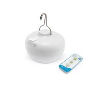 Newgarden - Lámpara de Camping y Emergencias LED Cherry. Bombilla Portátil con Gancho e Imán, Sin Cables con Batería Recargable por USB. 900 Lúmenes y Hasta 20H de Uso. Resistente IP54 (Blanco)