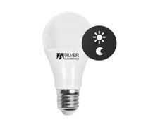 Bombilla led sensor silver electronics estandar 10w=70w - e27 - 3000k - 810 lm - 140º - luz calida - a+