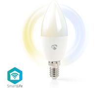 Bombilla LED SmartLife E14 Wi-Fi 2700K~6500K 4.9W 470Lm - NEDIS