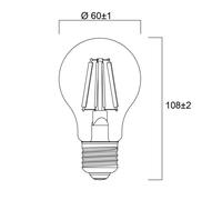 Bombilla LED Sylvania E27, 2,3 W, 2.700 K, 485 lm EC:EPREL:1556623