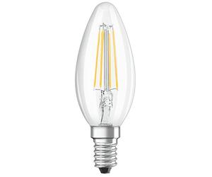 Bombilla LED tipo vela OSRAM LEDVANCE B40 E14, 4W, 2700K