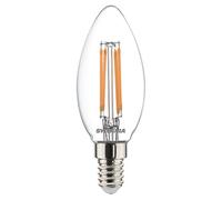 Bombilla Led TOLEDO Vela SatinadaE14 4.5w 2700K SYLVANIA 0029482