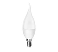 Bombilla LED Vela E14 4W, luz cálida, diseño decorativo, ahorro energético, ideal para lámparas de ambiente y decoración.