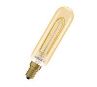OSRAM Tubo LED Vintage 1906 Filamento T28, 4,8 W, E14, dorado, transparente, T28, instalación en pared, superficie de presentación, montaje en muebles, luz empotrada, barra de luz