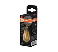 OSRAM LED Lampe Edison Vintage 1906 Filament ST48, 4,8W, E14, gold, ST48, für Tischleuchte, Hängeleuchte, Dekorbeleuchtung, Designakzent im Raum