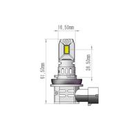MTECH Bombilla LED, Faros delanteros para AMC: Pacer (Ref: LSPROS11)