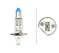 HELLA 8GH 223 498-111 Lámpara - H1 - White light up to 4200 Kelvin - 12V - 55W - Tipo de portalámpara: P14,5s - caja - Cant.: 1
