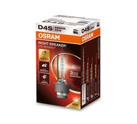 OSRAM XENARC NIGHT BREAKER 220, D4S, +220% más brillo, lámpara de faro de xenón, 66440XN2, Caja plegable (1 lámpara)