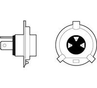 Bombilla P43t-38 H4 032515 VALEO para BMW SUZUKI ALFA ROMEO MERCEDES-BENZ FORD