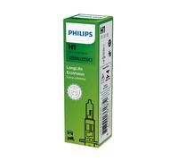 Bombilla halógena PHILIPS H1 LongLife EcoVision 12V, 55W