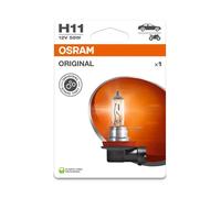 OSRAM ORIGINAL LINE 12V, H11, lámpara de faro halógena, Blíster individual (1 lámpara)