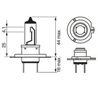 Bosch Glühlampe, Fernscheinwerfer 1987301153