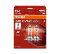 2x Osram H7 Night Breaker Silver Faros halógenos 64210NBS-2HB