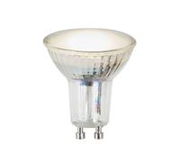 Bombilla reflectora LED Arcchio GU10, 4,5 W, 120°, transparente, 3000 K EC:EPREL:1206859