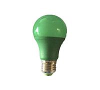 Bombilla Standard LED Decorativa 9W de potencia color verde de luz fría (6000K) Rosca E27