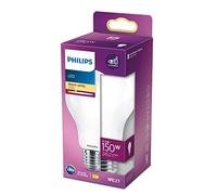 Philips Bombilla de filamento mate 150 W A67 E27