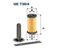 Bombilla UE 730/4 FILTRON para NISSAN IVECO VOLVO ISUZU BOVA RENAULT TRUCKS FORD
