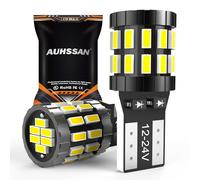 Bombilla W5W T10 LED, 194 168 Led Coche Interior, Súper Brillante 6000K Blanco, 30-SMD 3014 Chipsets 12-24V Canbus No Tiene Errores, Para el Matrícula Posición Luces de cortesía Puerta Luces, 2Piezas