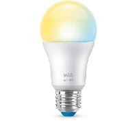 WIZ Whites Bombilla Inteligente LED Wi-Fi Blanco Regulable 8W E27 A60