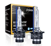 Bombilla Xenón D2S HID 8000K 12V 35W Faros Delanteros de Coche para Brillante Blanco Luz Lámpara Kit de Repuesto(2 Piezas)