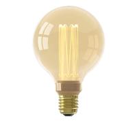 BombillaLed regulable decorativa CALEX 421687E27 Globe G95 3.5W 1800K Gold