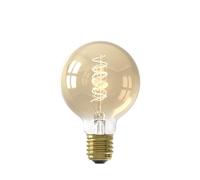 CalEx Bombilla LED regulable 1001001300E27 Globe G80 3,8W 2100K Oro