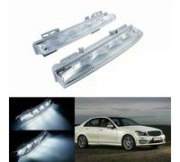 Bombillas antiniebla para luces diurnas de Mercedes Clase C/E W204 W212 R172 LED DRL delanteras para