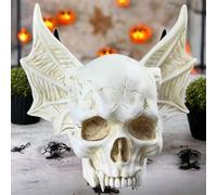Bombillas de decoración de Navidad para el hogar festivo, accesorio único para fiestas y reuniones, exhibición de temporada, celebraciones de Halloween, jardín, casas al aire libre (blanco, 18 cm)