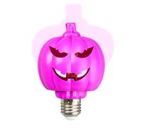 Bombillas de Halloween genéricas | Proyector lámpara calabaza Halloween - Base E27 con tornillos para decoraciones de bombillas para fiestas para exteriores interiores y casas embrujadas tiendas de