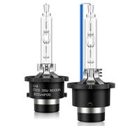 Bombillas de xenón Erato D2S HID para coche, 8000K 35W Diamond Blue Cold 12V lámpara de descarga de xenón Xenarc. Reemplazo de kit de conversión HID de xenón ultra brillante, actualización impermeable